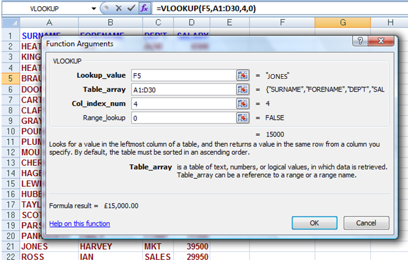 Vlookup se koristi za upoređivanje velikog broja podataka po zadatom kriterijumu. Korišćenje VLOOKUP-a predstavlja jedan od osnovnih kriterijuma pri zapošljavanju koji svedoči o nivou Vašeg poznavanja programa.